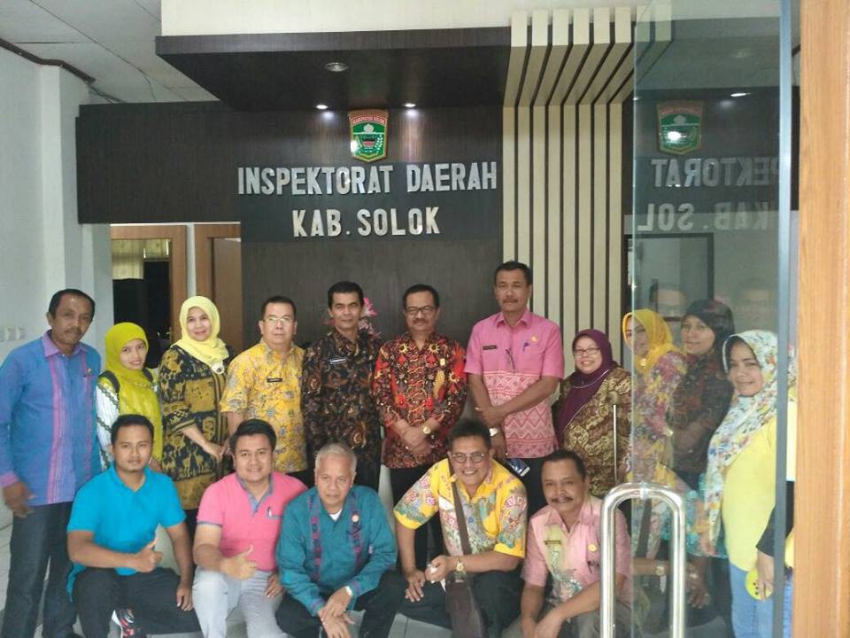 Kunjungan Kerja Inspektoratkab 50 Kota Ke Inspektorat Kab Solok