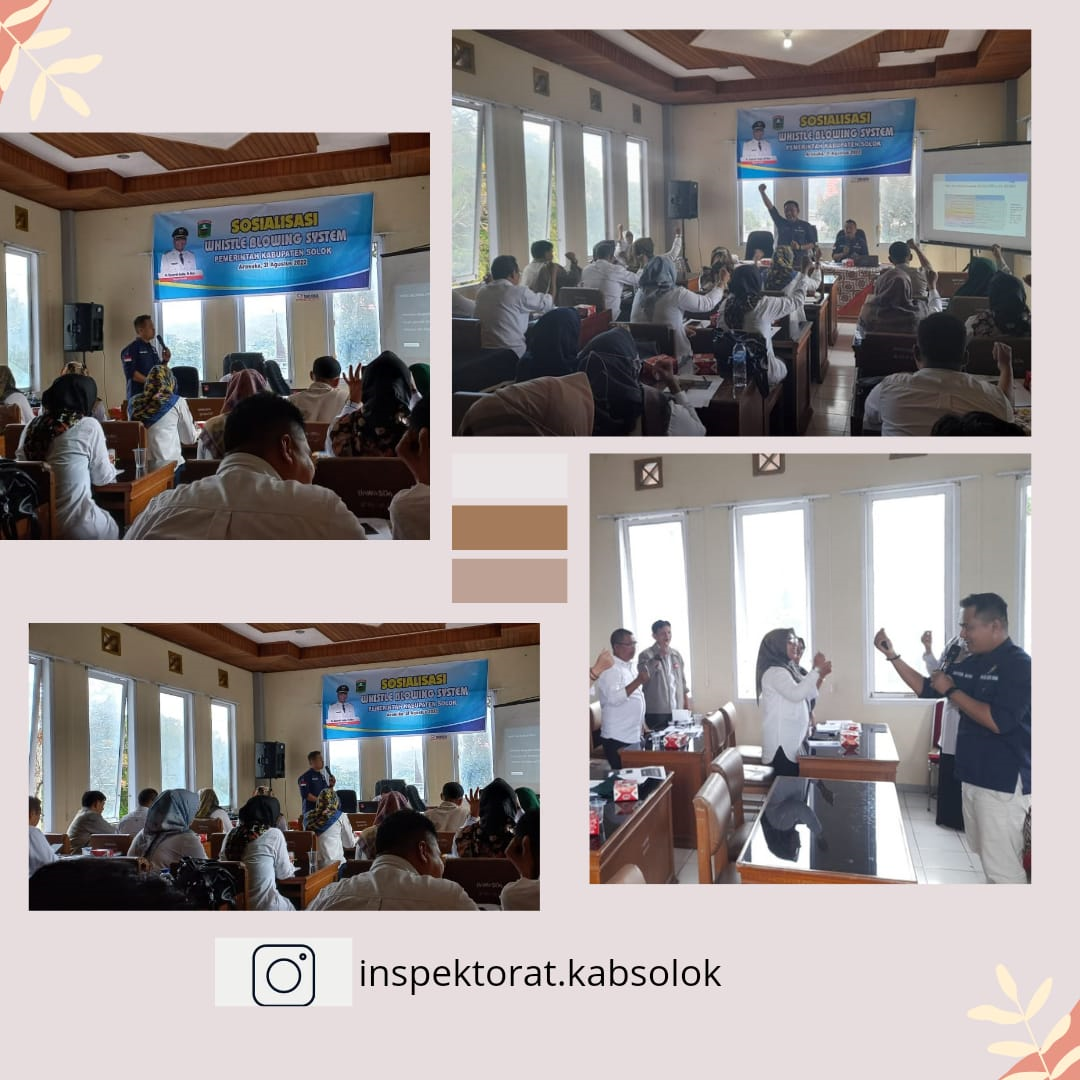 Sosialisasi Whistle Blowing System